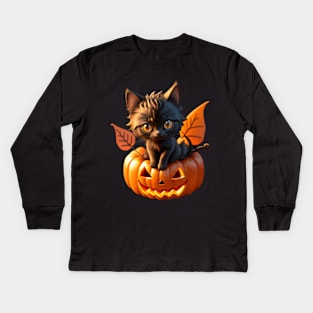 ✨ Be the center of attention at your next Halloween party! ✨ Kids Long Sleeve T-Shirt